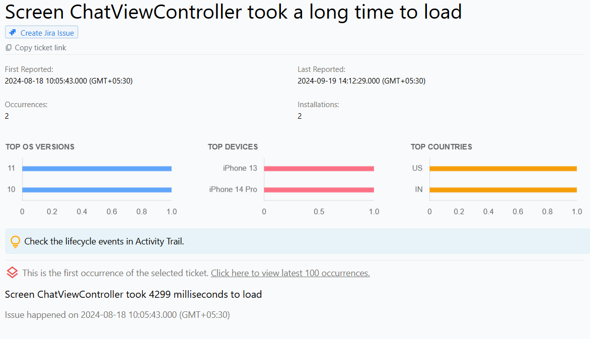 Screen Load Delay in iOS